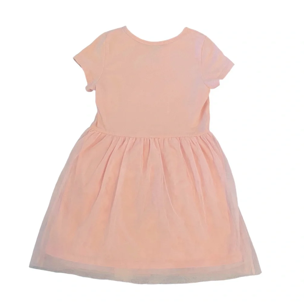 EUC pink dress with tulle skirt - Picture 3 of 3